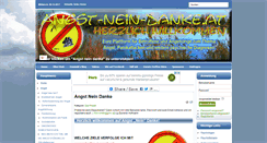 Desktop Screenshot of angst-nein-danke.at